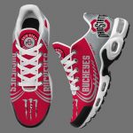 Ohio State Buckeyes NCAA Air Max Plus Sport Sneakers For Fan Gifts