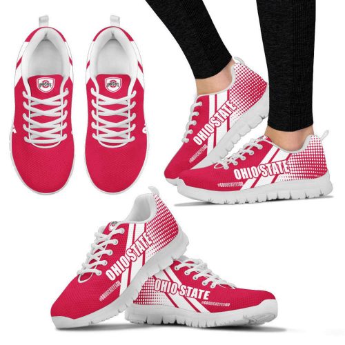 Ohio State Buckeyes Unisex Running Shoes For Fans Gifts