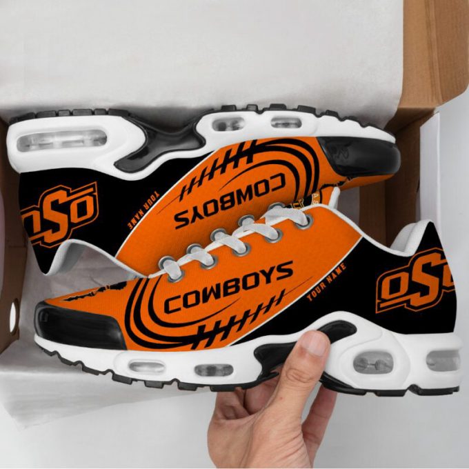 Oklahoma State Cowboys Ncaa Air Max Plus Sport Sneakers For Fan Gifts