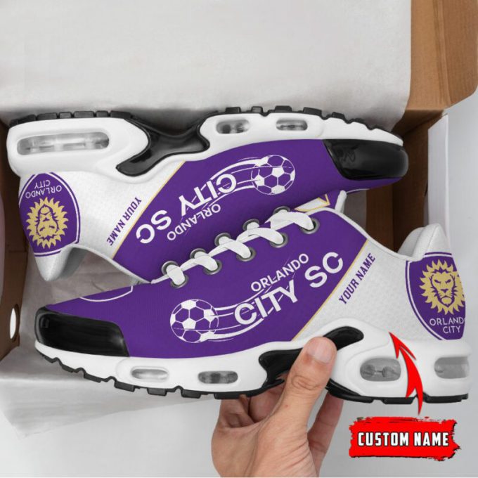 Orlando City Mls Air Max Plus Sport Sneakers For Fan Gifts