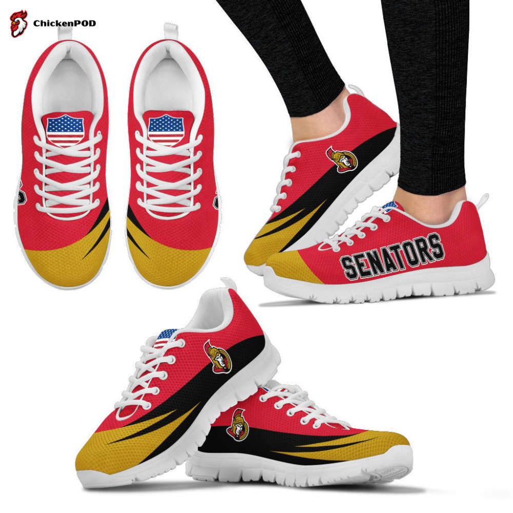 Ottawa Senators Unisex Running Shoes For Fans Gifts