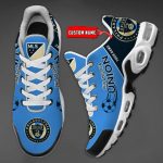 Philadelphia Union MLS Air Max Plus Sport Sneakers For Fan Gifts