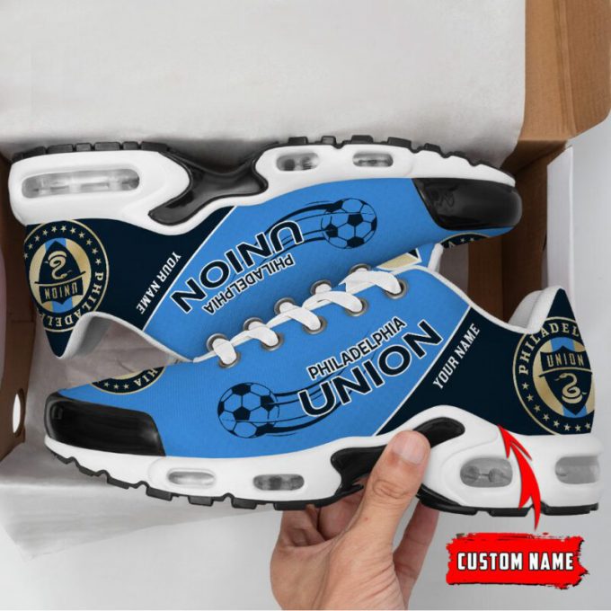 Philadelphia Union Mls Air Max Plus Sport Sneakers For Fan Gifts