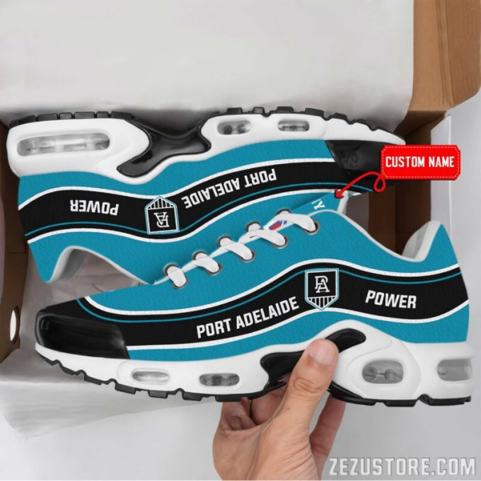 Port Adelaide Power Premium Air Max Plus Sport Sneakers For Fan Gifts