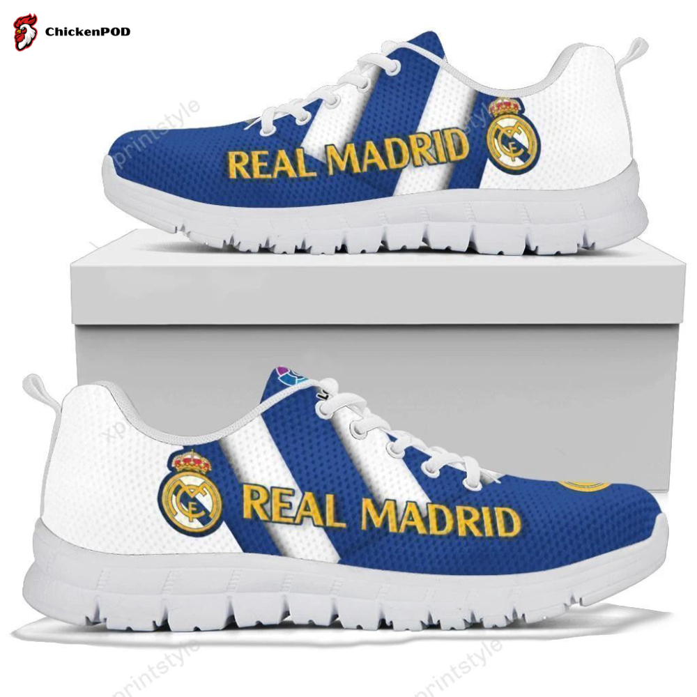 Real Madrid Unisex Running Shoes For Fans Gifts