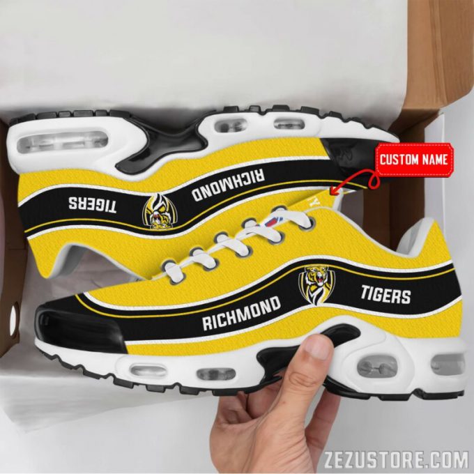 Richmond Tigers Premium Air Max Plus Sport Sneakers For Fan Gifts