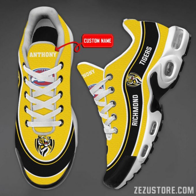 Richmond Tigers Premium Air Max Plus Sport Sneakers For Fan Gifts