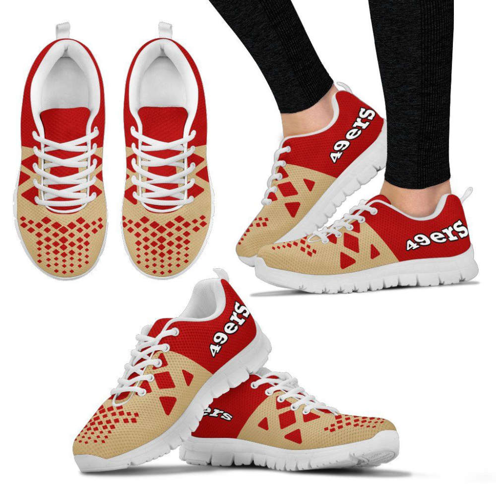 San Francisco 49ers Unisex Running Shoes For Fans Gifts