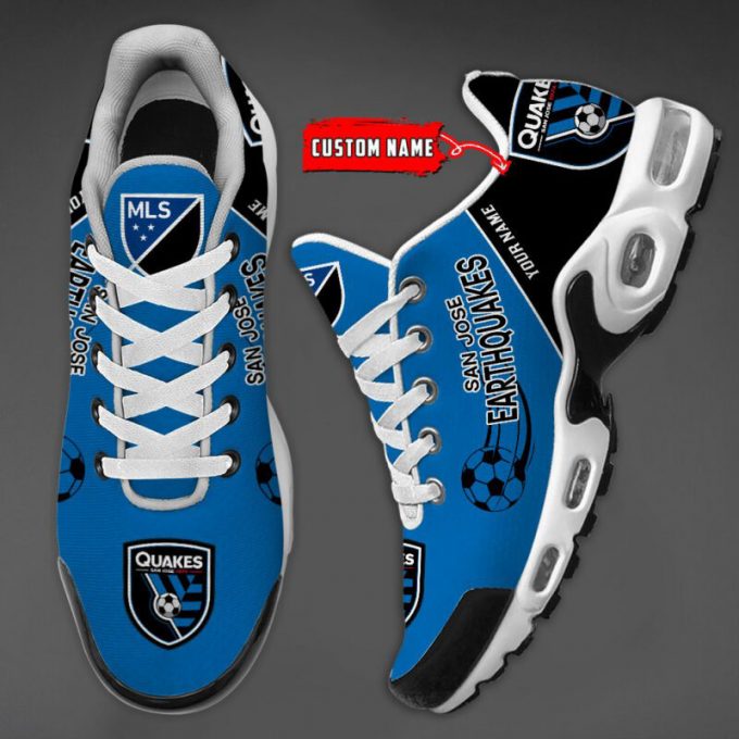 San Jose Earthquakes Mls Air Max Plus Sport Sneakers For Fan Gifts