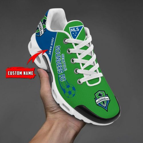 Seattle Sounders FC MLS Air Max Plus Sport Sneakers For Fan Gifts