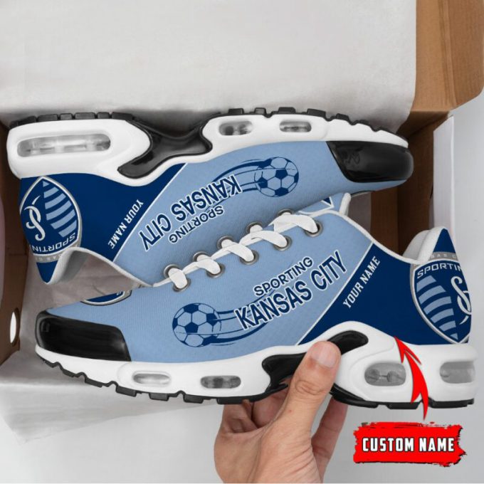 Sporting Kansas City Mls Air Max Plus Sport Sneakers For Fan Gifts