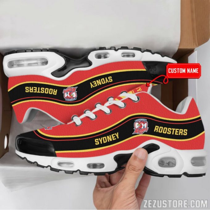 Sydney Roosters Premium Air Max Plus Sport Sneakers For Fan Gifts