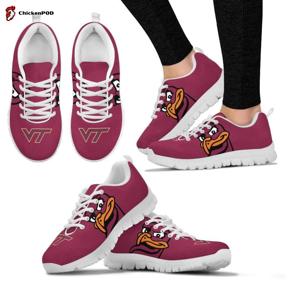 Virginia Tech Hokies Unisex Running Shoes For Fans Gifts