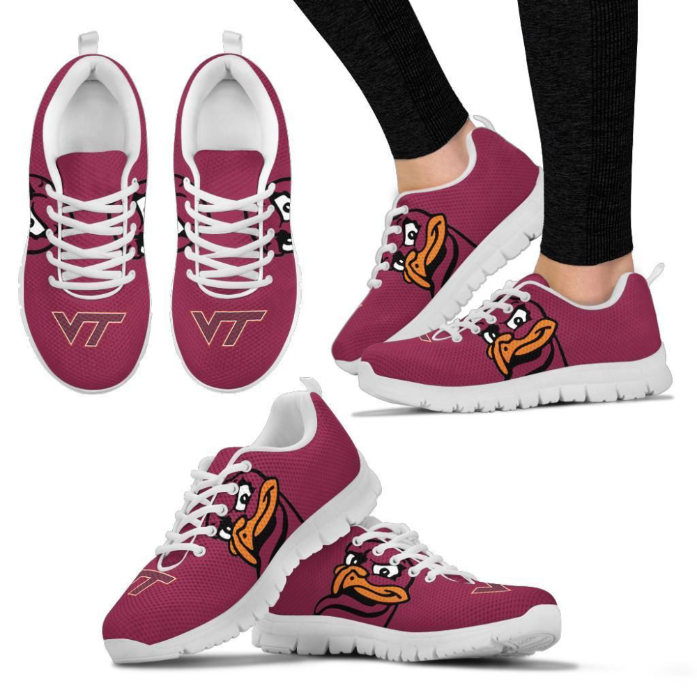 Virginia Tech Hokies Unisex Running Shoes For Fans Gifts