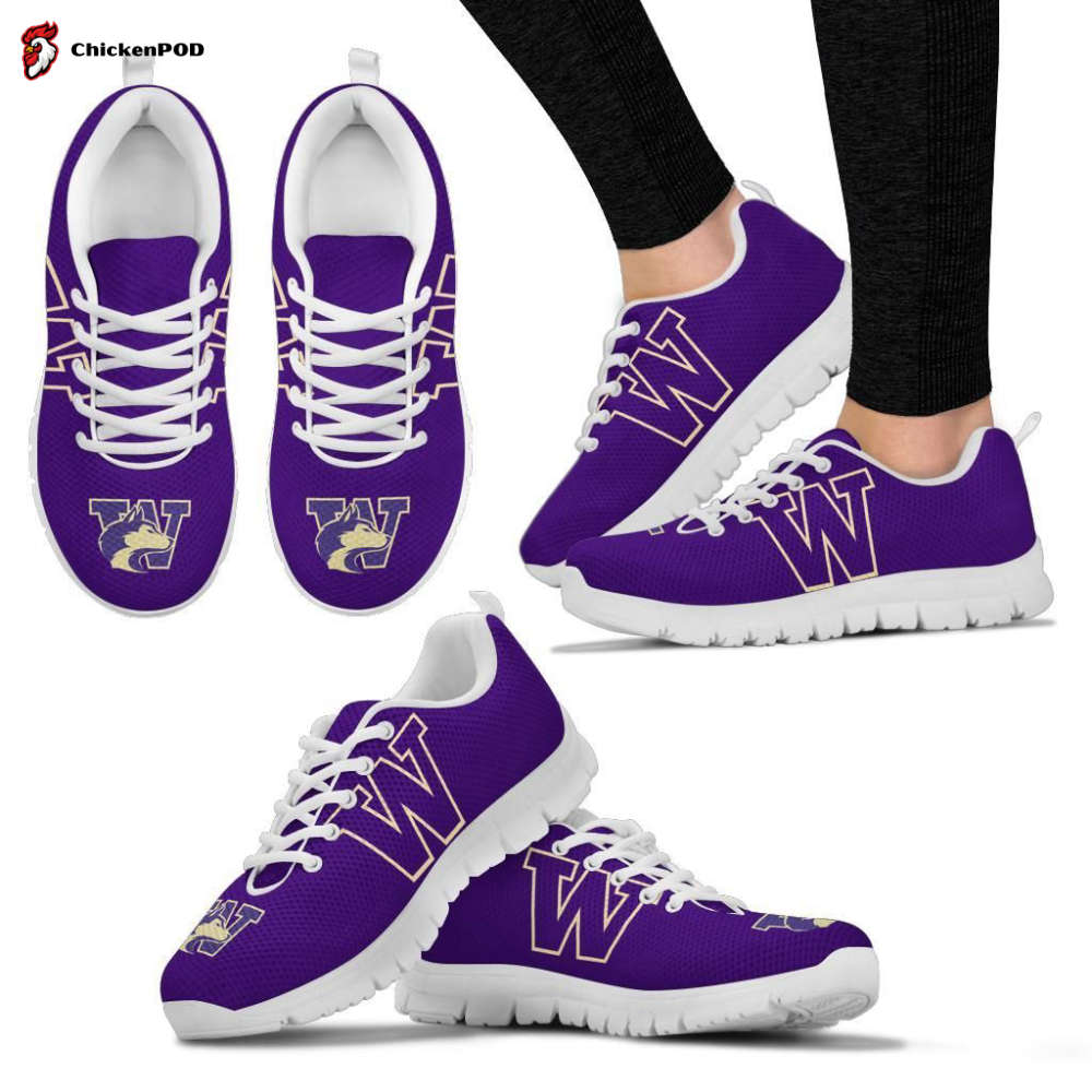 Washington Huskies Unisex Running Shoes For Fans Gifts