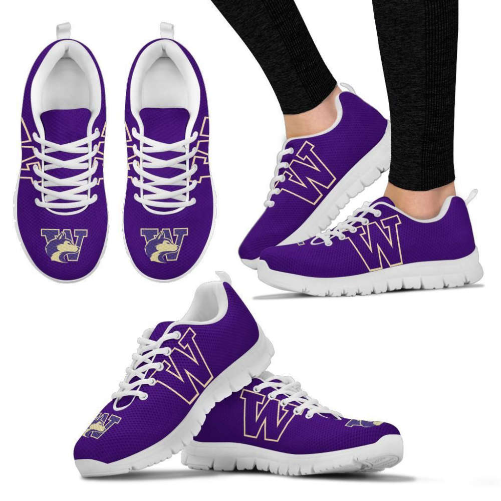 Washington Huskies Unisex Running Shoes For Fans Gifts