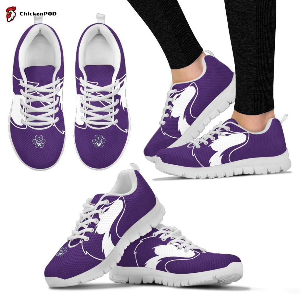 Washington Huskies Unisex Running Shoes For Fans Gifts