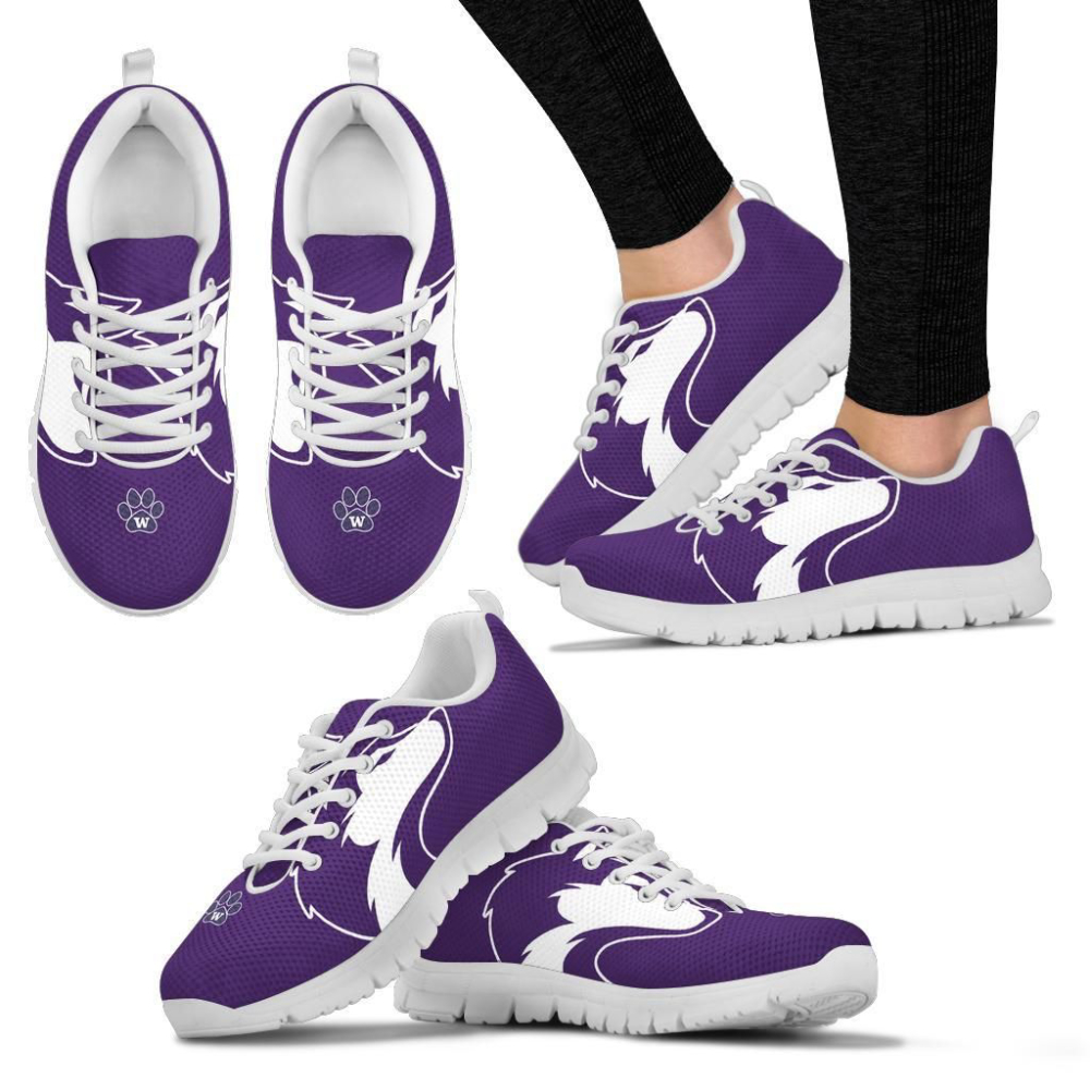 Washington Huskies Unisex Running Shoes For Fans Gifts