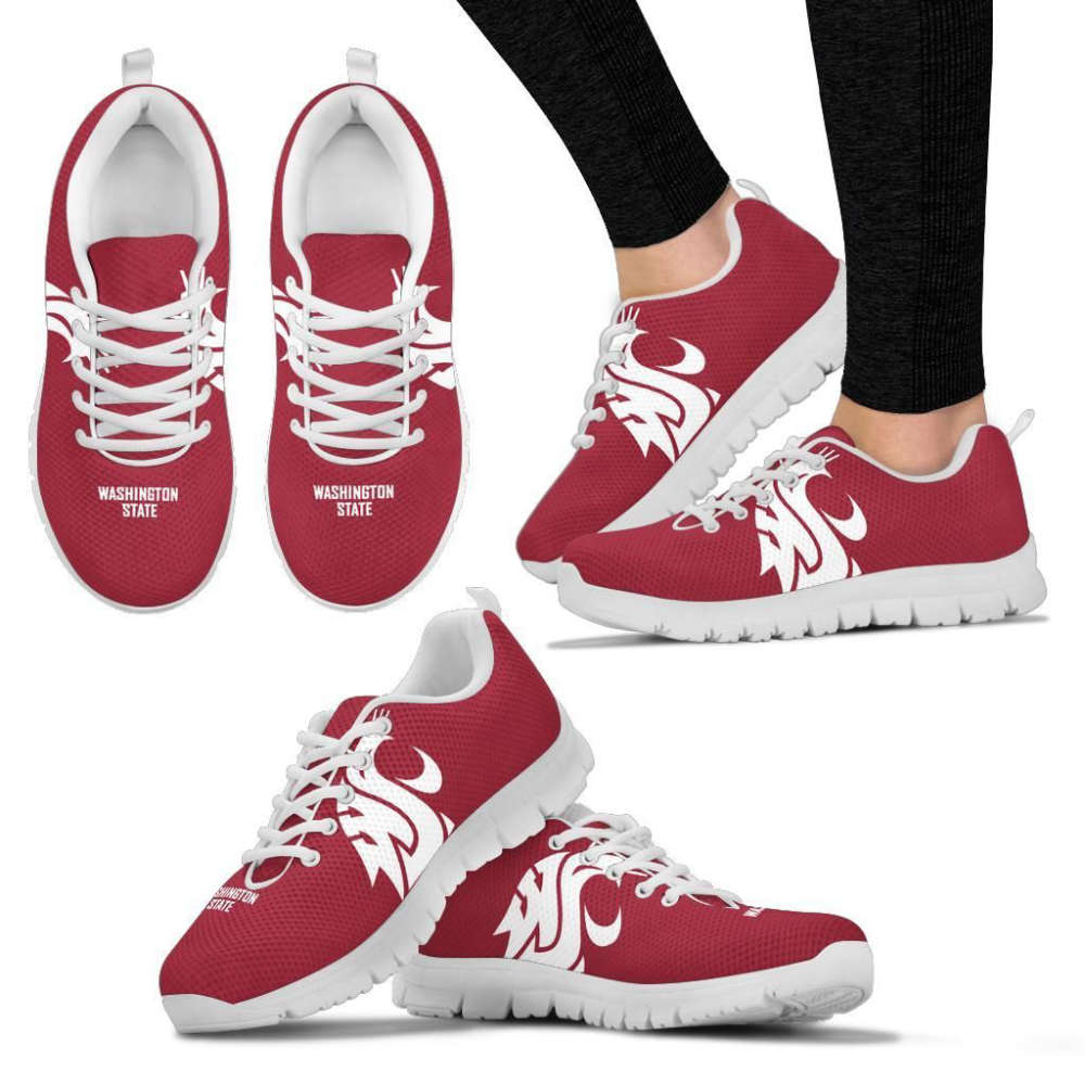 Washington State Cougars Unisex Running Shoes For Fans Gifts