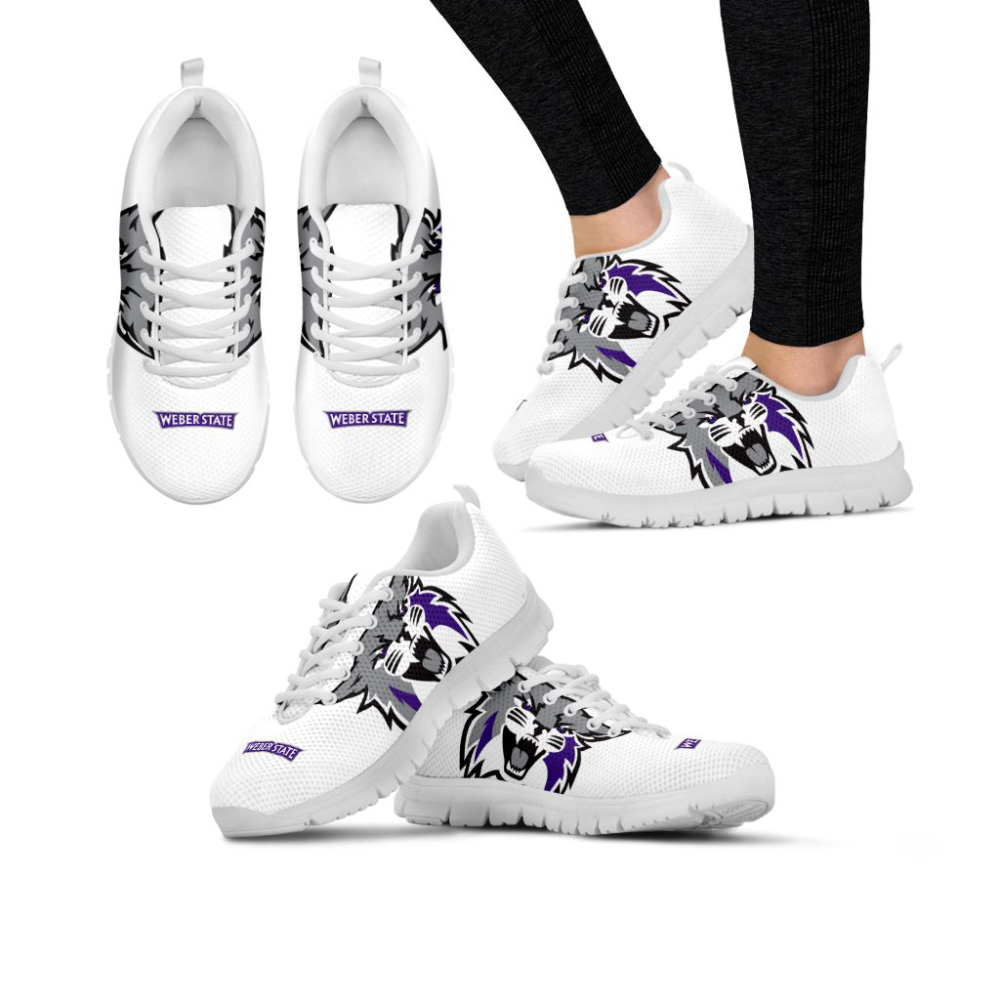 Weber State Wildcats Unisex Running Shoes For Fans Gifts