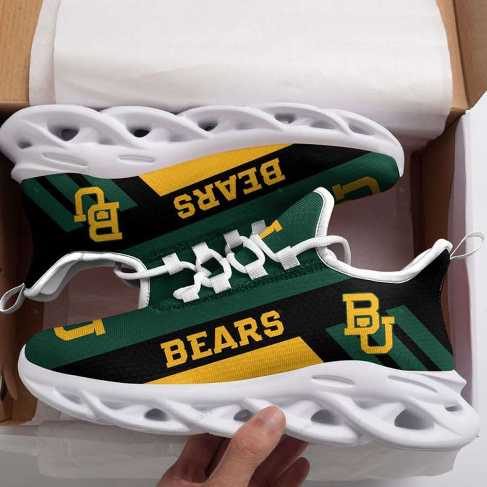 Baylor Bears White  Shoes Max Soul CH