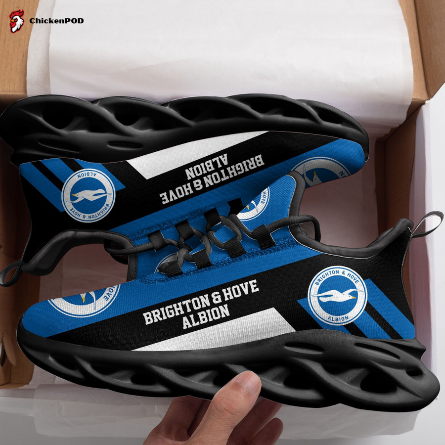 Brighton & Hove Albion FC 2 Max Soul Shoes For Fan Gifts For Fan Gifts G95