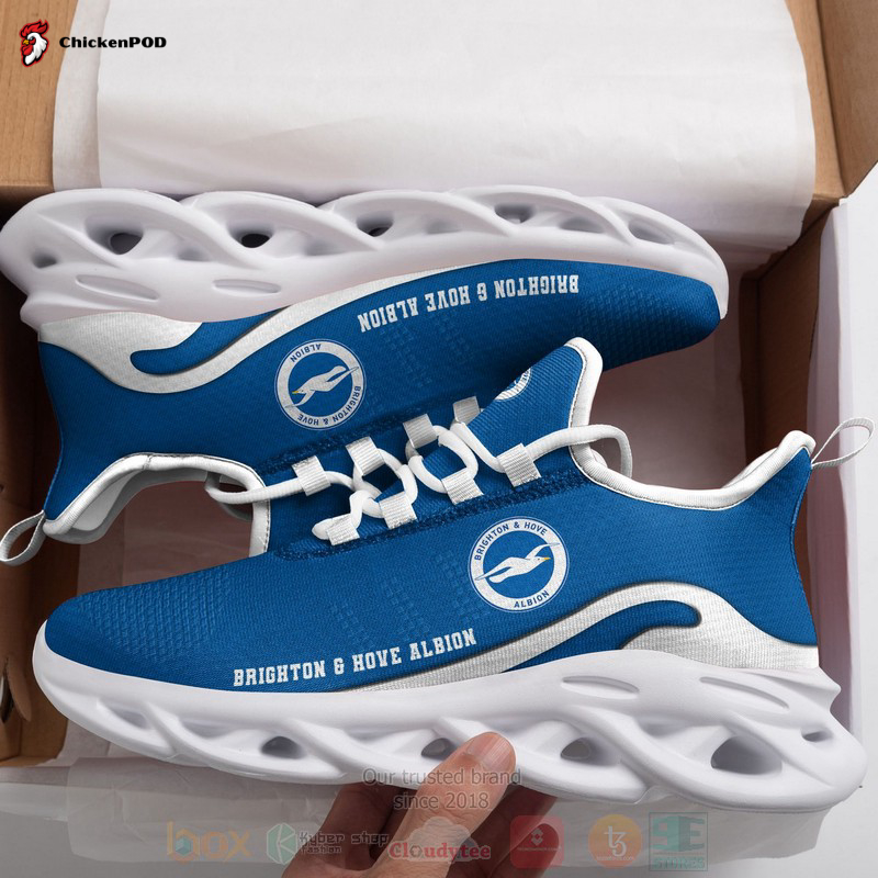 Brighton & Hove Albion FC Max Soul Shoes For Fan Gifts For Fan Gifts G95