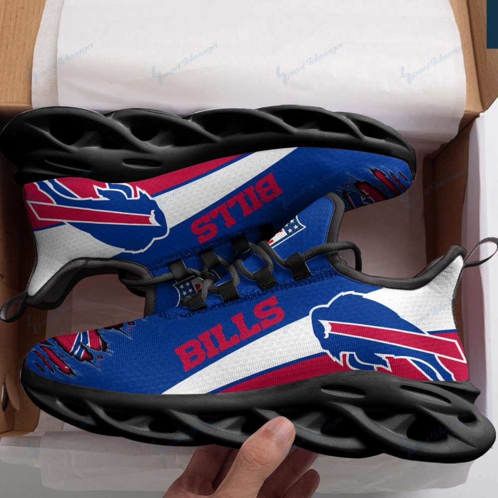 Buffalo Bills Black Max Soul Shoes For Fan Gifts CH