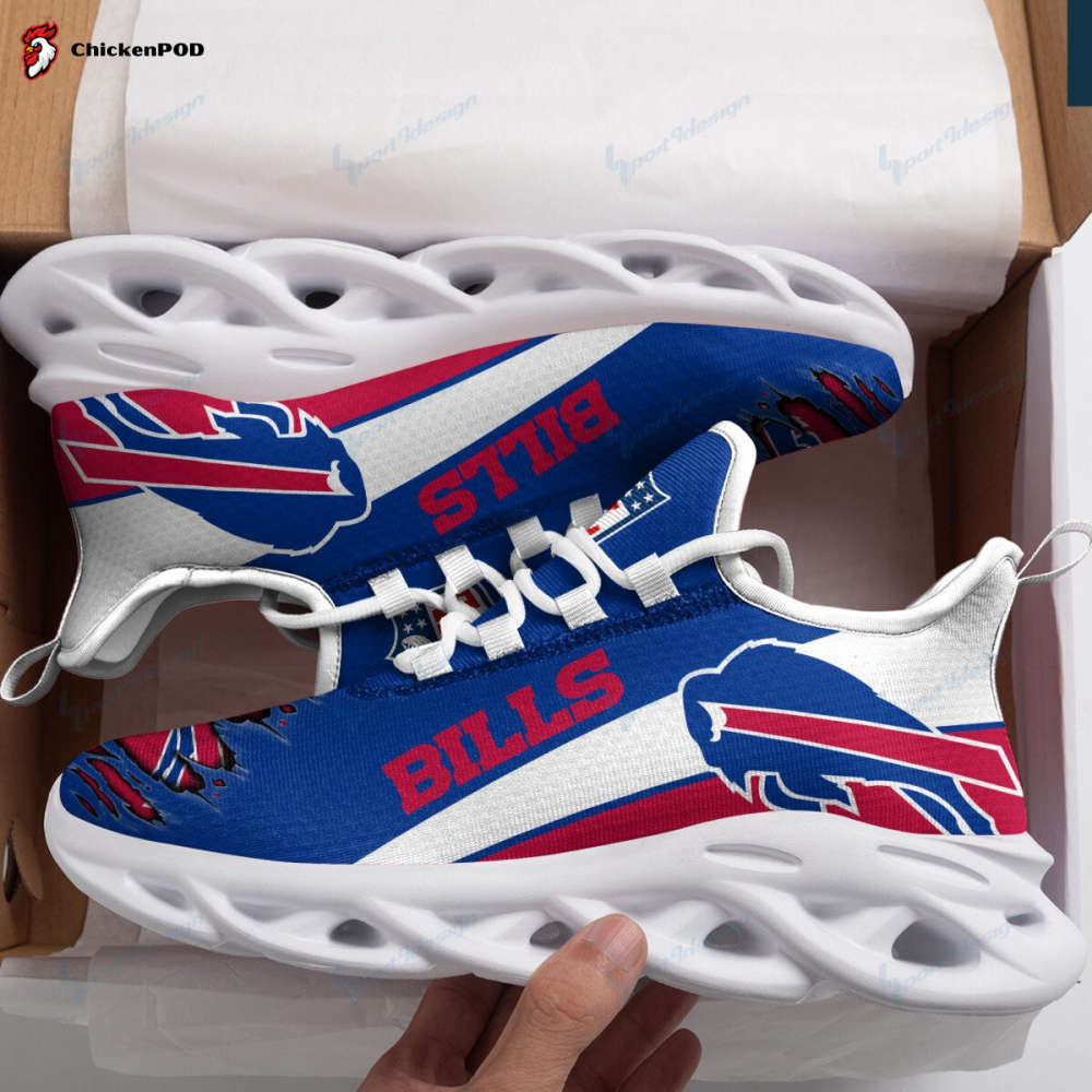 Buffalo Bills Black Max Soul Shoes For Fan Gifts CH