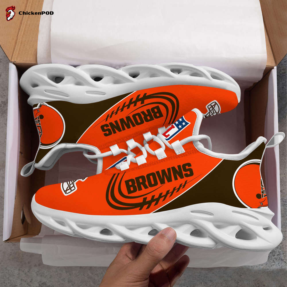 Cleveland Browns g0 Max Soul Shoes For Fan Gifts G95