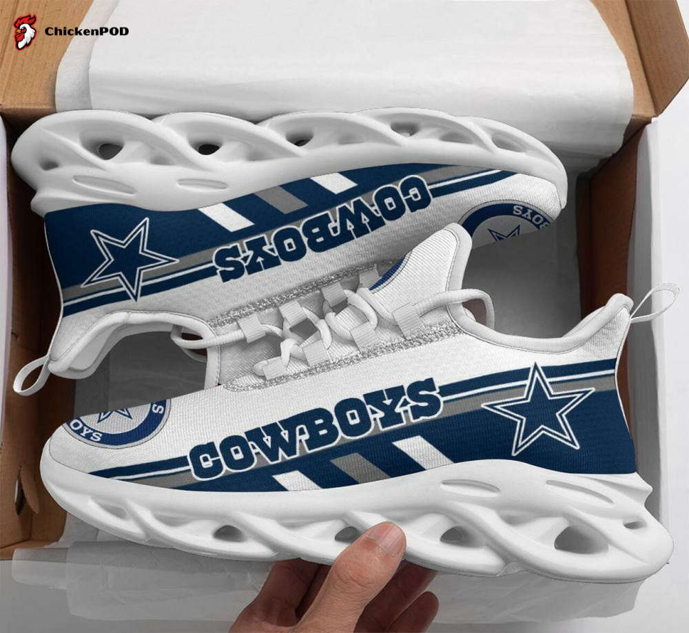 Dallas Cowboys White Lover Shoes Max Soul CH