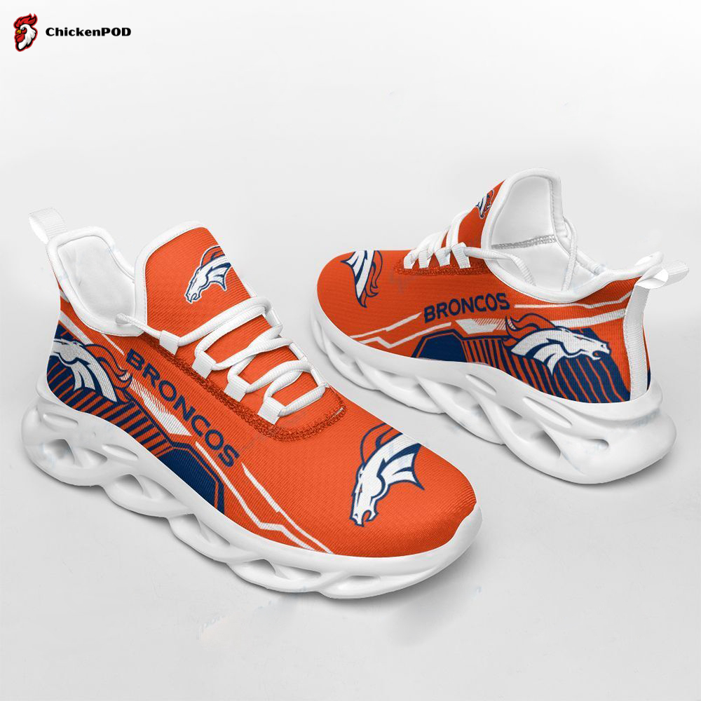 Denver Broncos c1 Max Soul Shoes For Fan Gifts For Fan Gifts G95