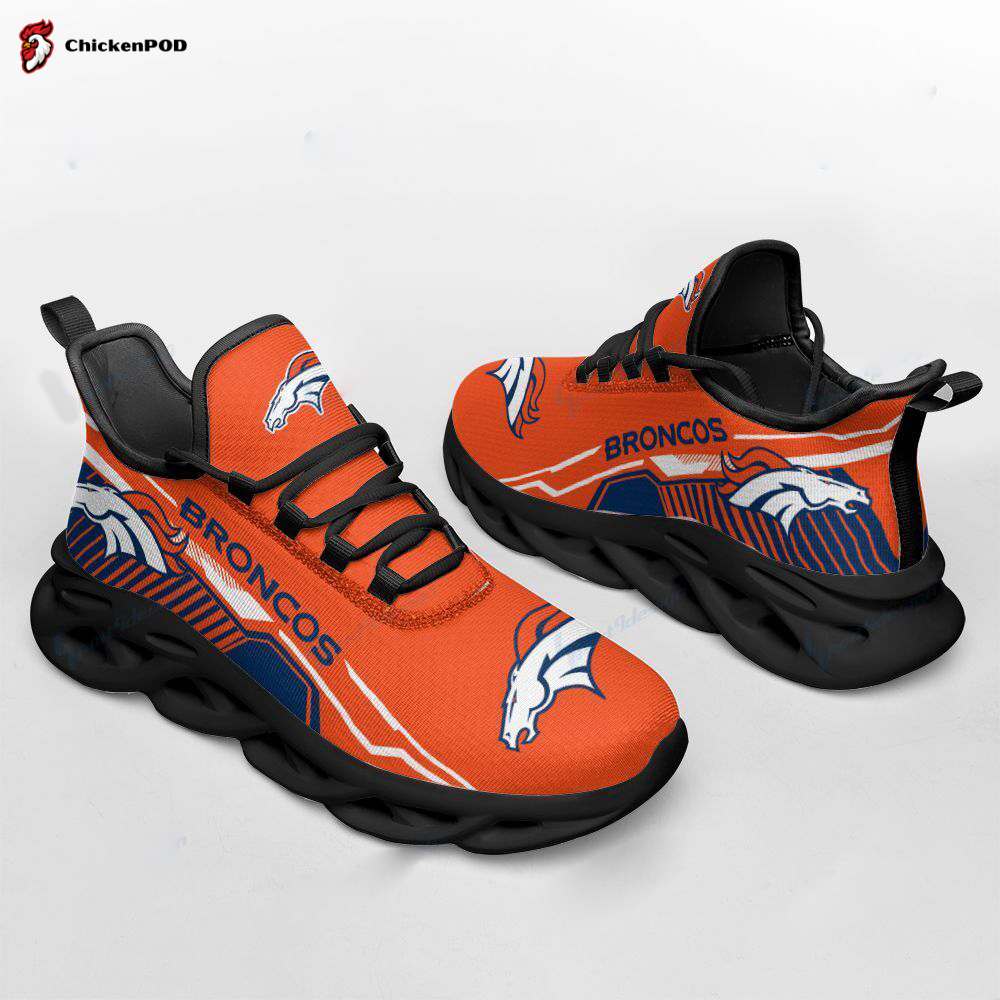 Denver Broncos c2 Max Soul Shoes For Fan Gifts For Fan Gifts G95