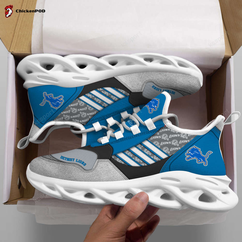 Detroit lions g0 Max Soul Shoes For Fan Gifts For Fan Gifts G95