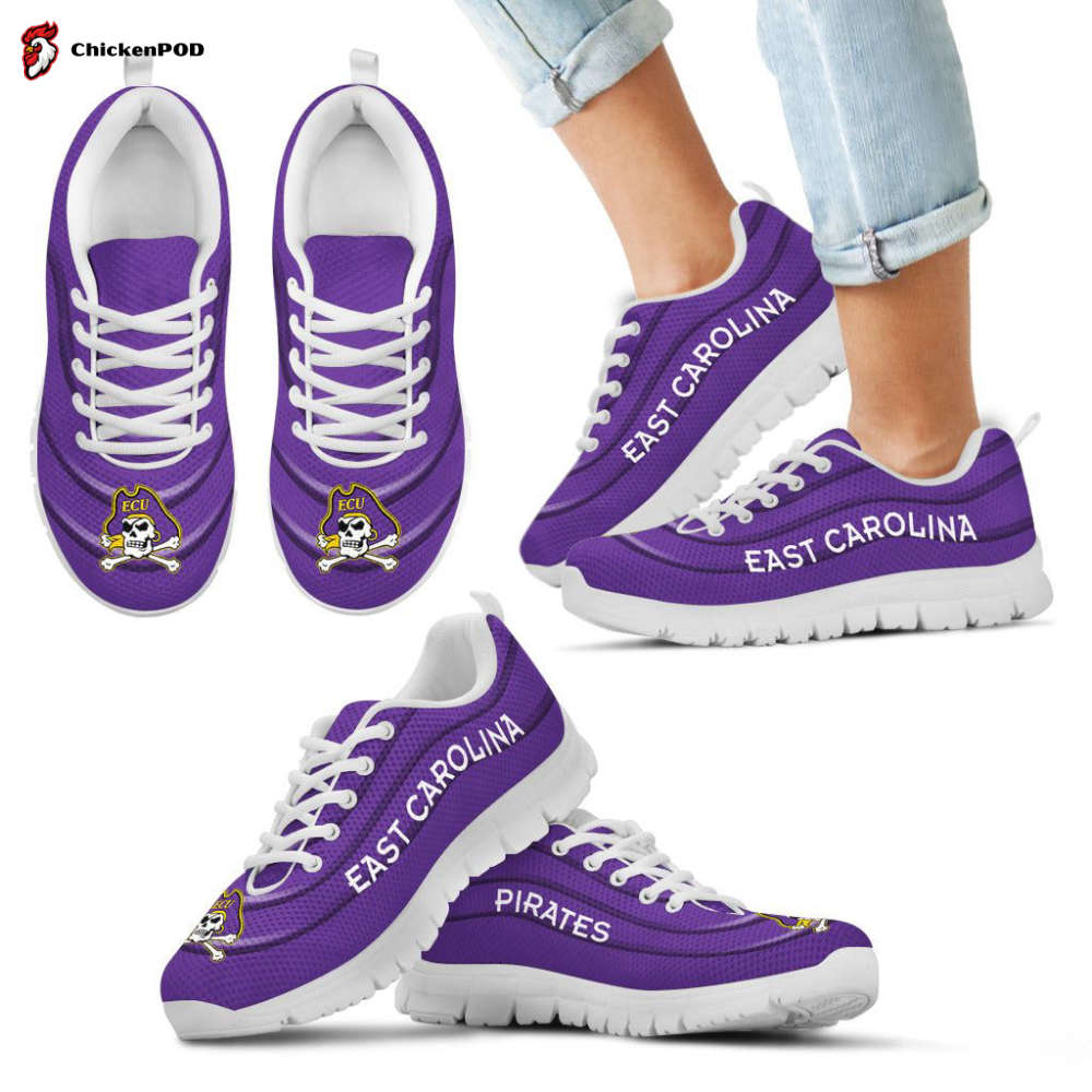 East Carolina Pirates Unisex Running Shoes For Fans Gifts