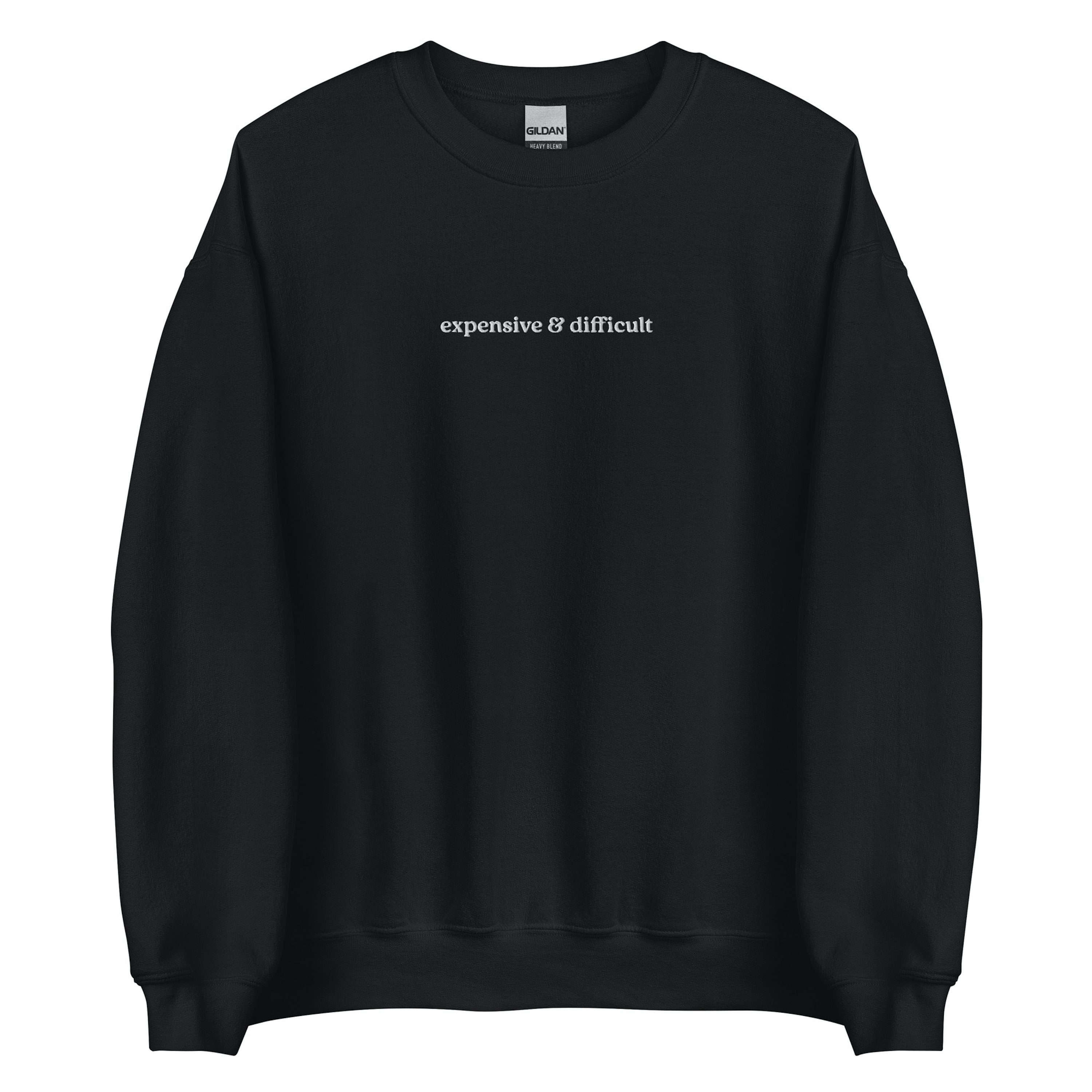 Premium Embroidered Crewneck Sweatshirt: Exquisite Challenging & Worth Every Penny