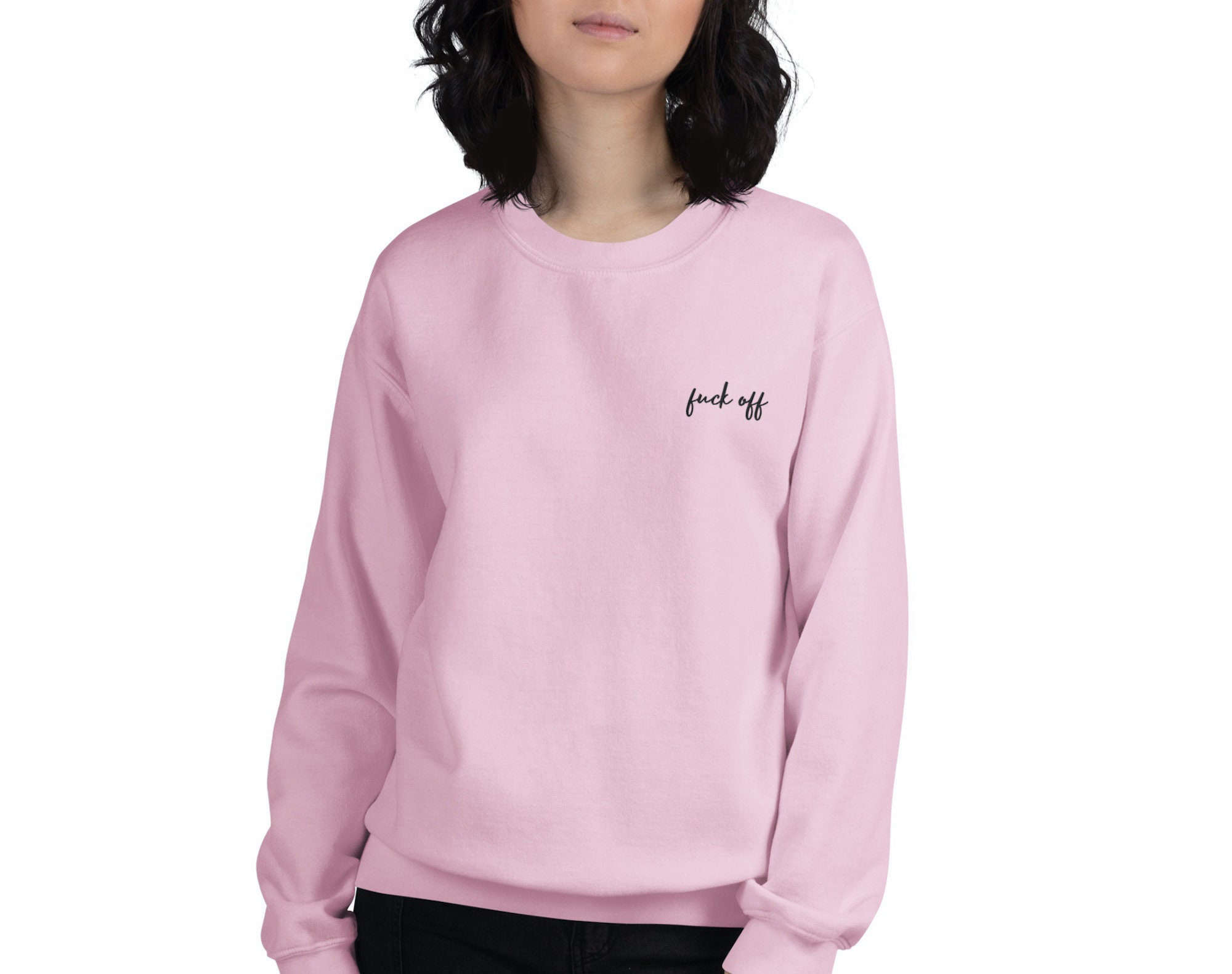 Merry Crewneck Sweatshirt: Embroidered Cute & Comfy Christmas Sweater