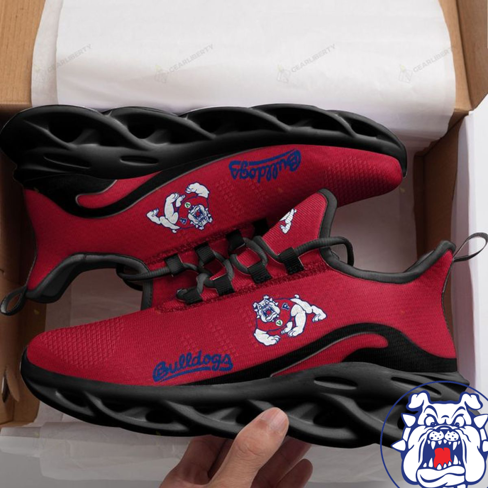 Fresno State Bulldogs 1 Max Soul Shoes For Fan Gifts For Fan Gifts G95