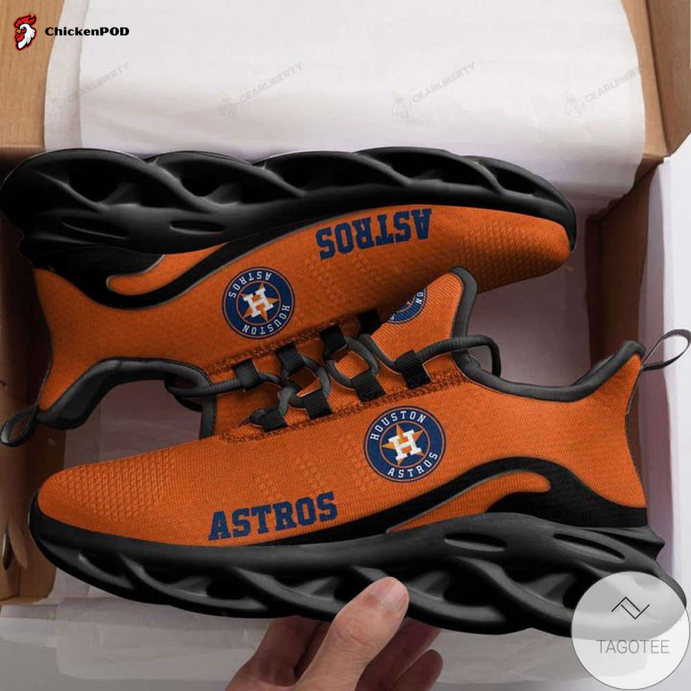 Houston Astros A0 Max Soul Shoes For Fan Gifts For Fan Gifts G95