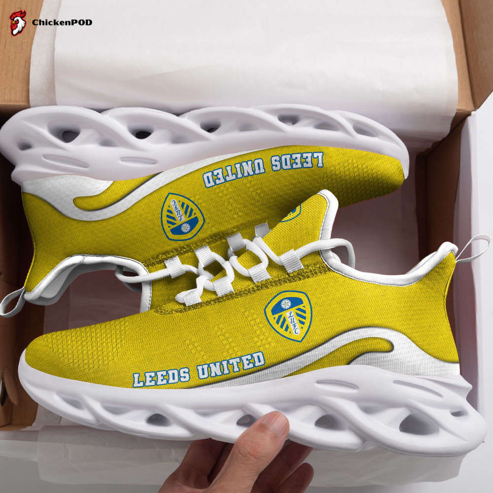 Leeds United Max Soul Shoes For Fan Gifts For Fan Gifts G95