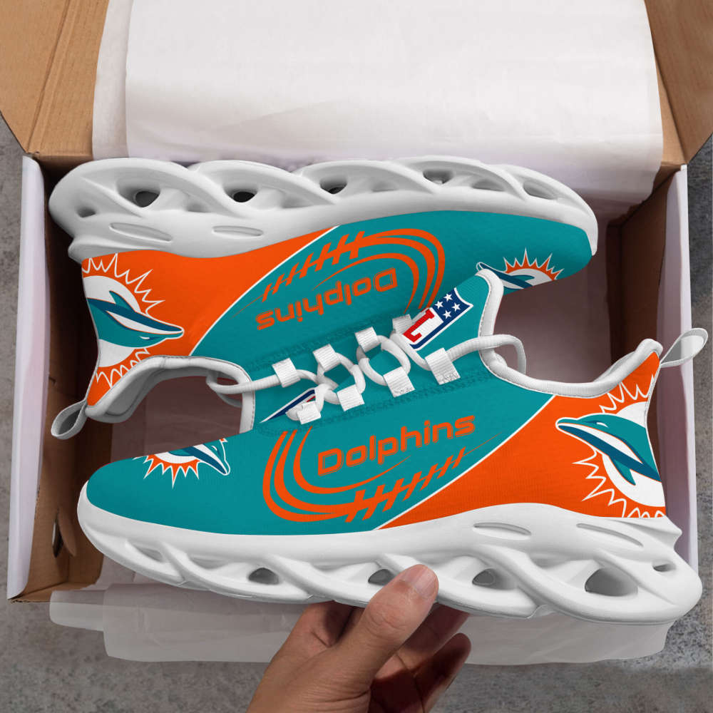 Miami Dolphins 0a Max Soul Shoes For Fan Gifts For Fan Gifts G95