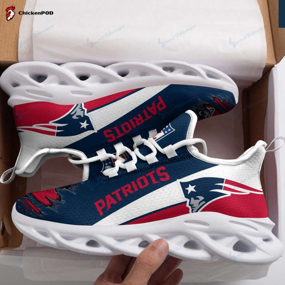 New England Patriots White Shoes Max Soul CH