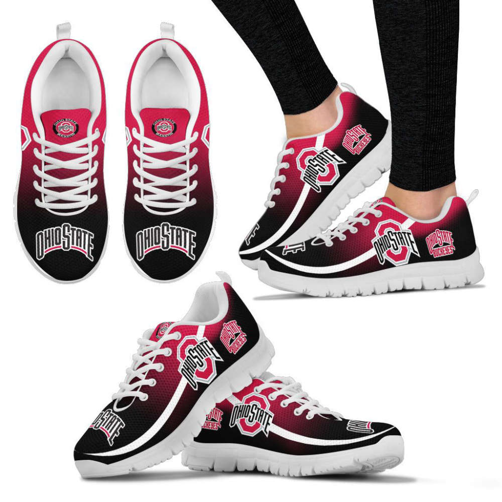 Ohio State Buckeyes Unisex Running Shoes For Fans Gifts