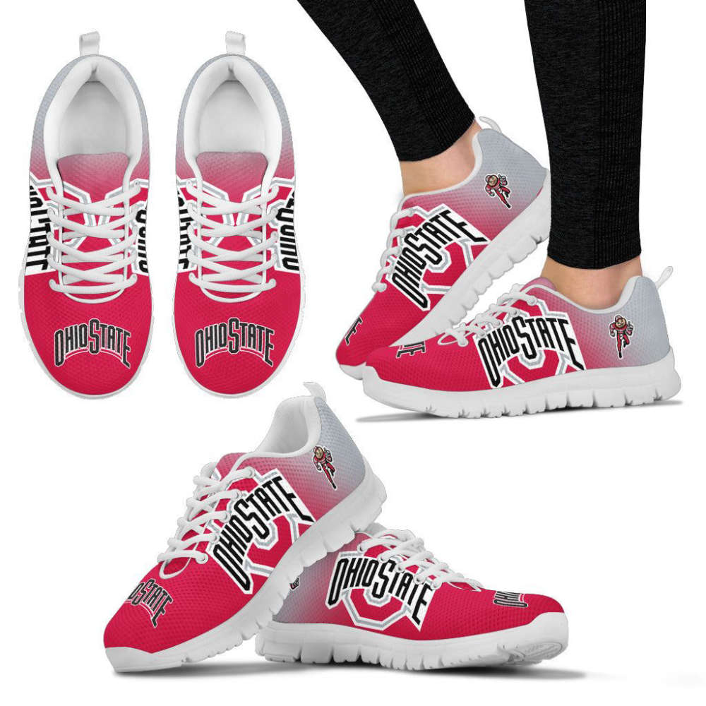 Ohio State Buckeyes Unisex Running Shoes For Fans Gifts