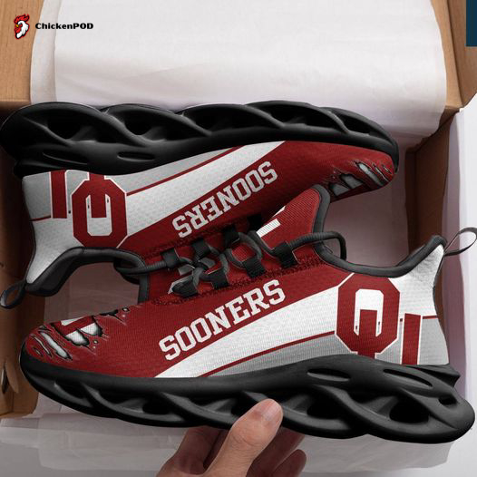 Oklahoma Sooners 1g Max Soul Shoes For Fan Gifts G95