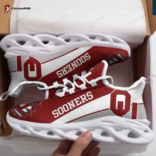 Oklahoma Sooners A0 Max Soul Shoes For Fan Gifts For Fan Gifts G95