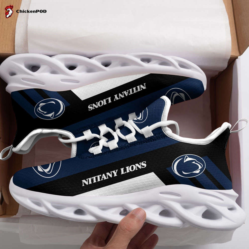 Penn State Nittany Lions White Max Soul Shoes For Fan Gifts For Fan Gifts CH