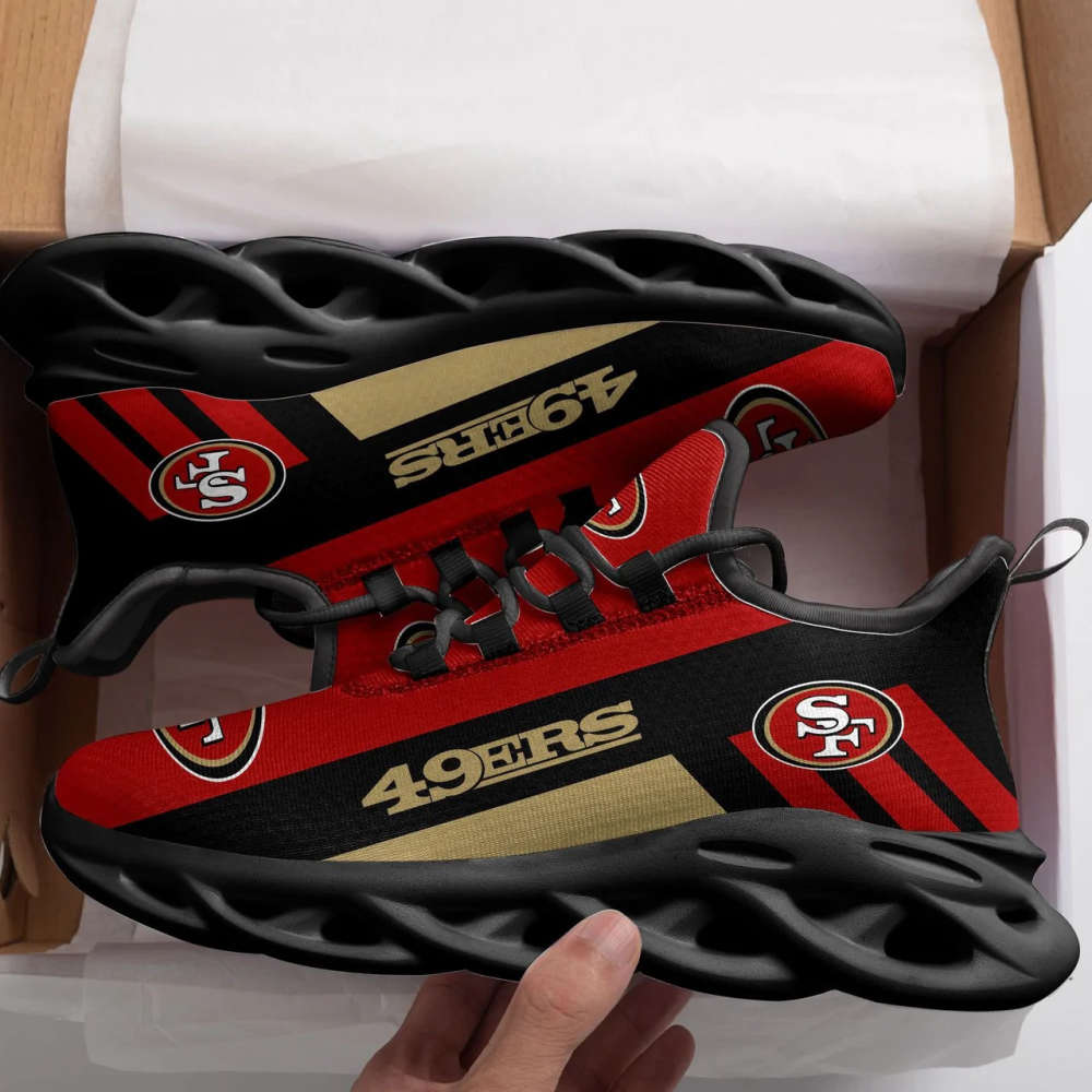 San Francisco 49ers Black Shoes Max Soul CH