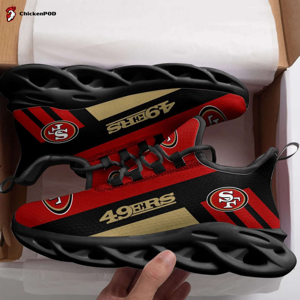 San Francisco 49ers Black Shoes Max Soul CH