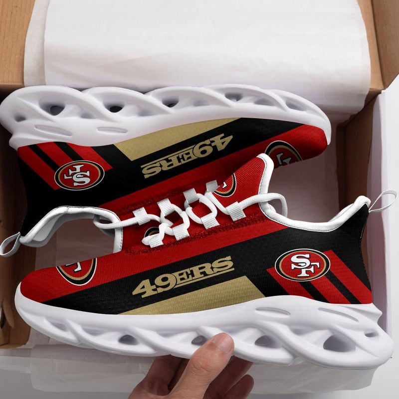 San Francisco 49ers  White Shoes Max Soul CH